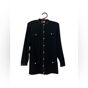 St.John Santiago‎ Knit Button Jacket Size 12